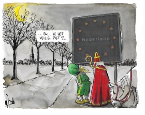 Sinterklaas in Nederland 2020